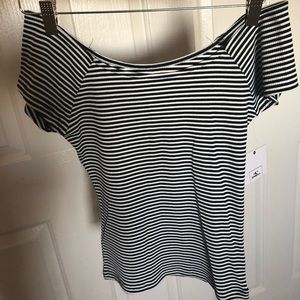 O’Neill Stripped Off the Shoulder Top